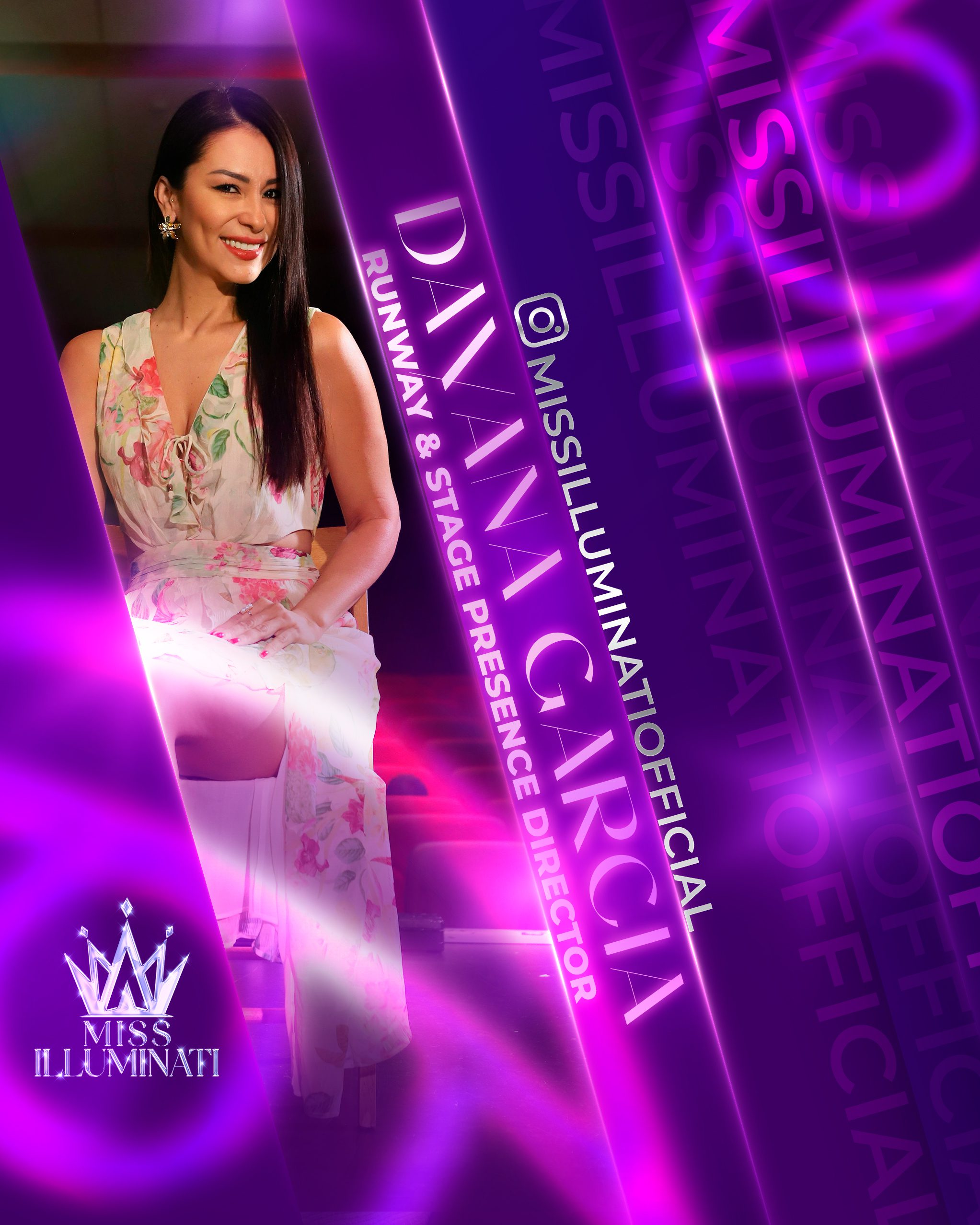 Dayana, Profesora de Pasarela de Miss Illuminati