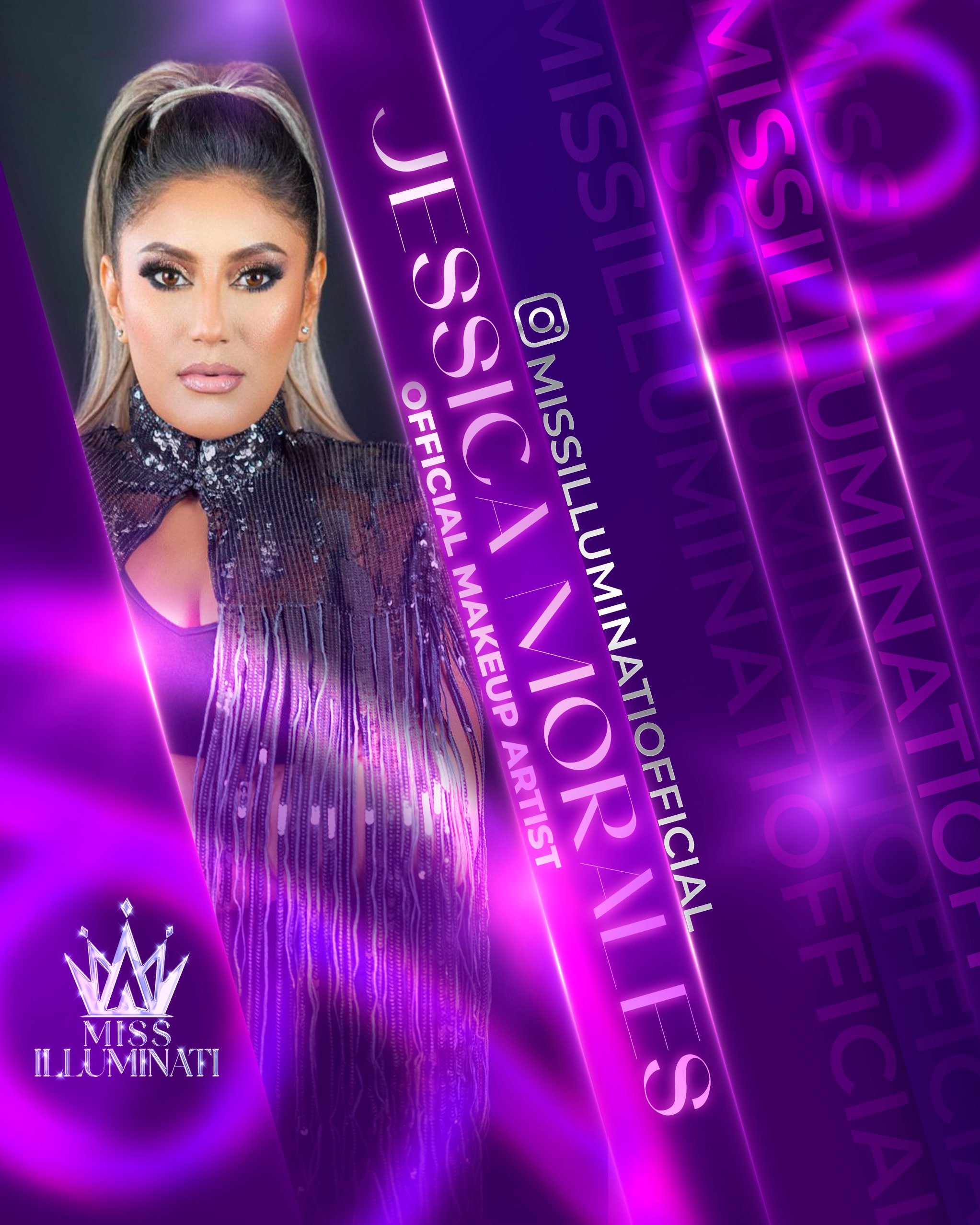 Jessica, Maquilladora Oficial de Miss Illuminat