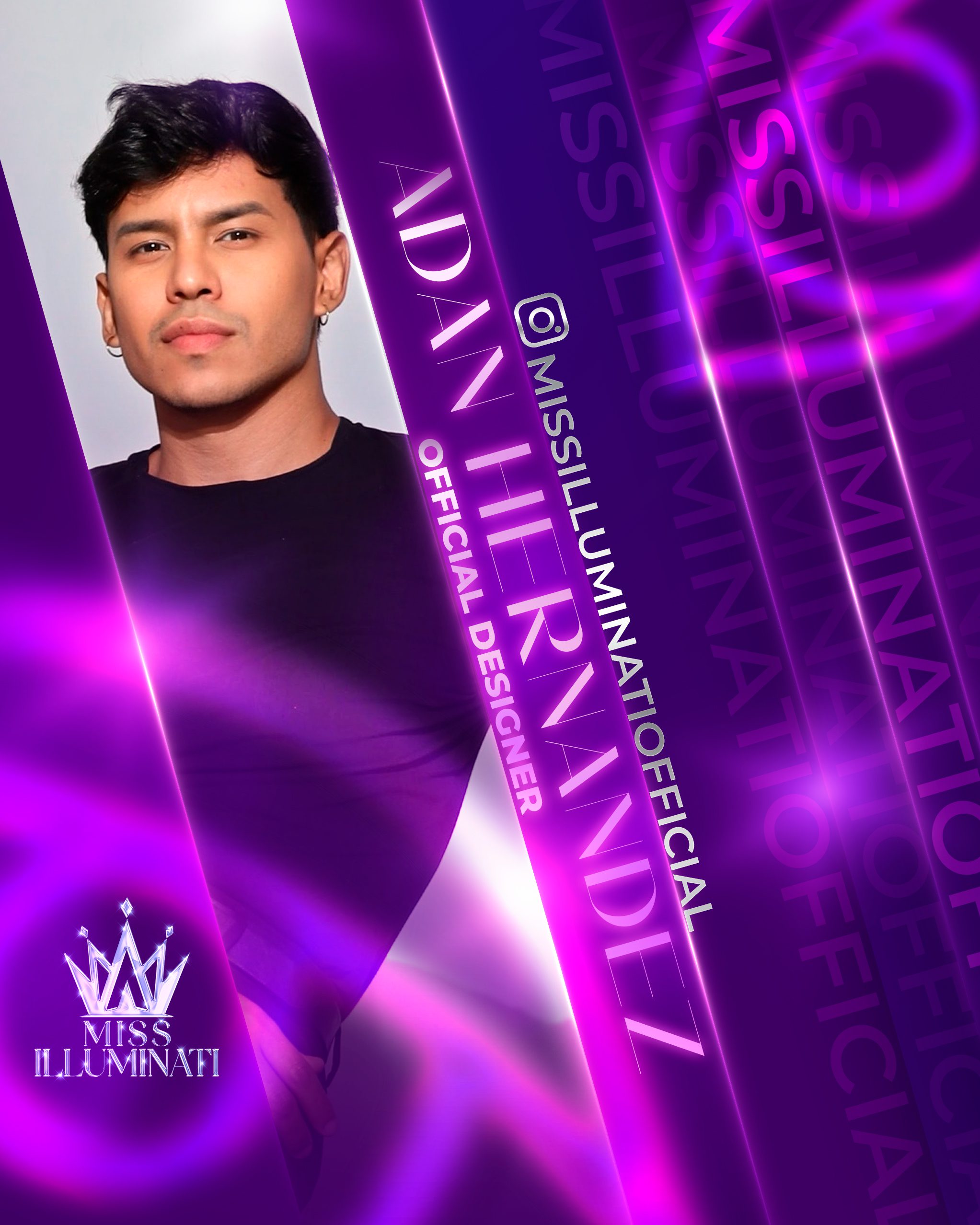 Adan Hernandez - Diseñador oficial Miss Illuminati